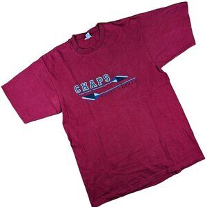 Chaps Ralph Lauren Made In USA T-shirt Size Medium m